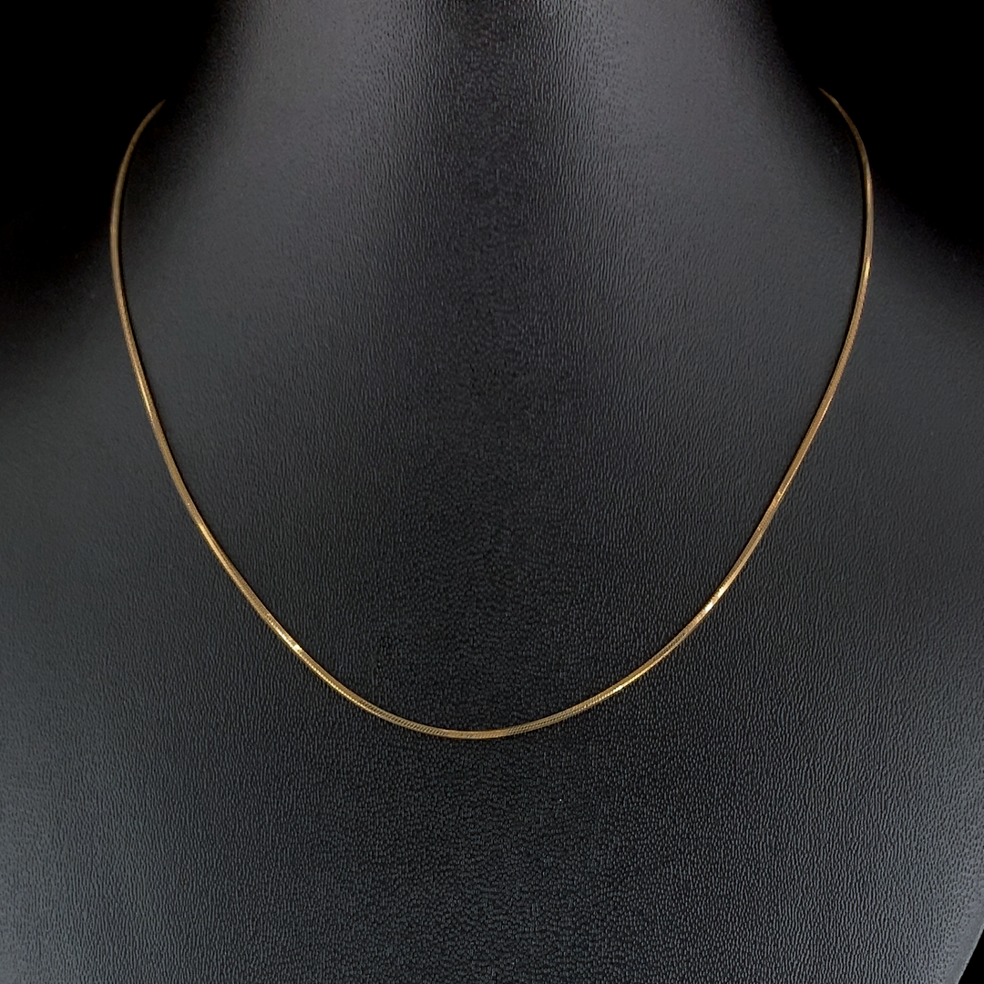 Sterling Silver Snake Chain Necklace - Selia & Co 925 Silver Chain for Women