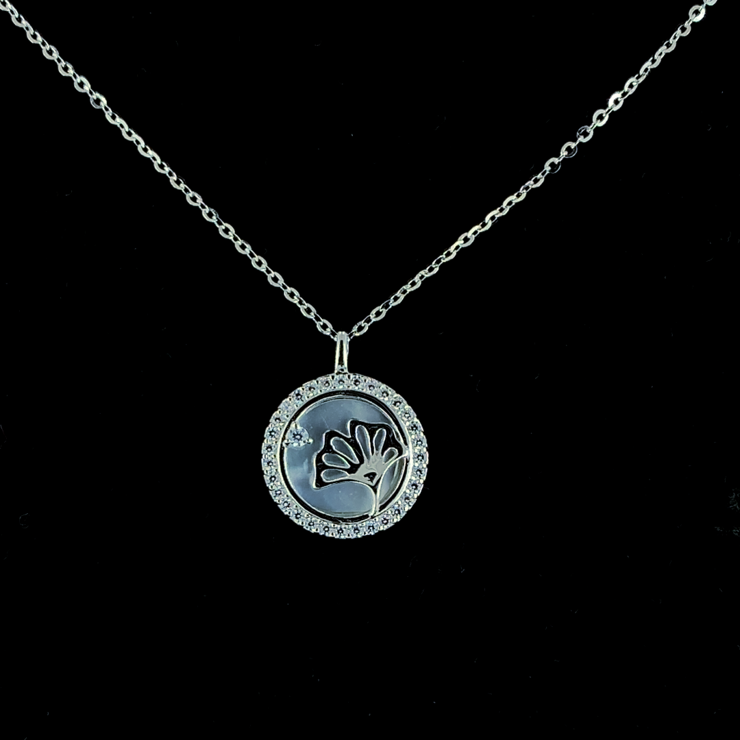 Selia & Co Silver Enchanted Innocence Pendant with Chain for Women and Girls