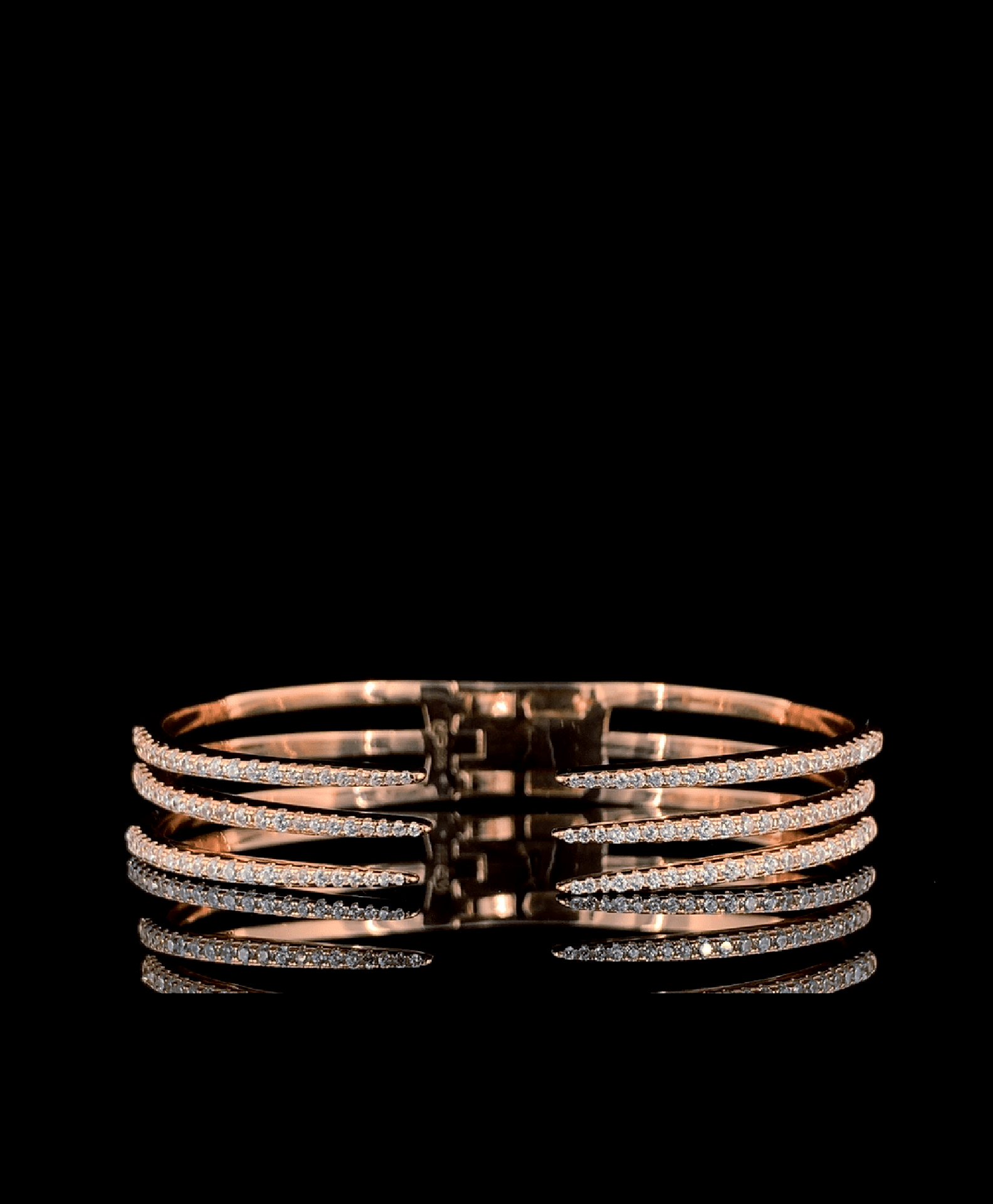 Women belt buckle baguette Bracelet